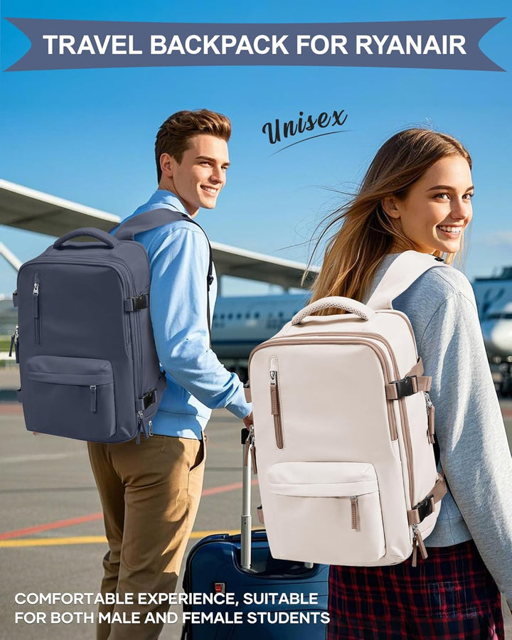 SZLX Vakuum Rucksack mit pumpe Ryanair Handgepäck 40x30x20 Damen Wizzair Handgepäck 40x30x20 Vakuum