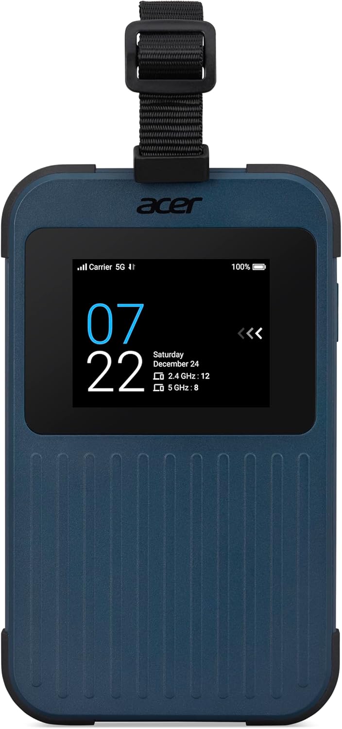 Acer Connect Enduro M3 5G Router (LTE ) | Mobiler WLAN Karte | WiFi 6 | Dual 2.4 & 5.0 GHz | Nano &