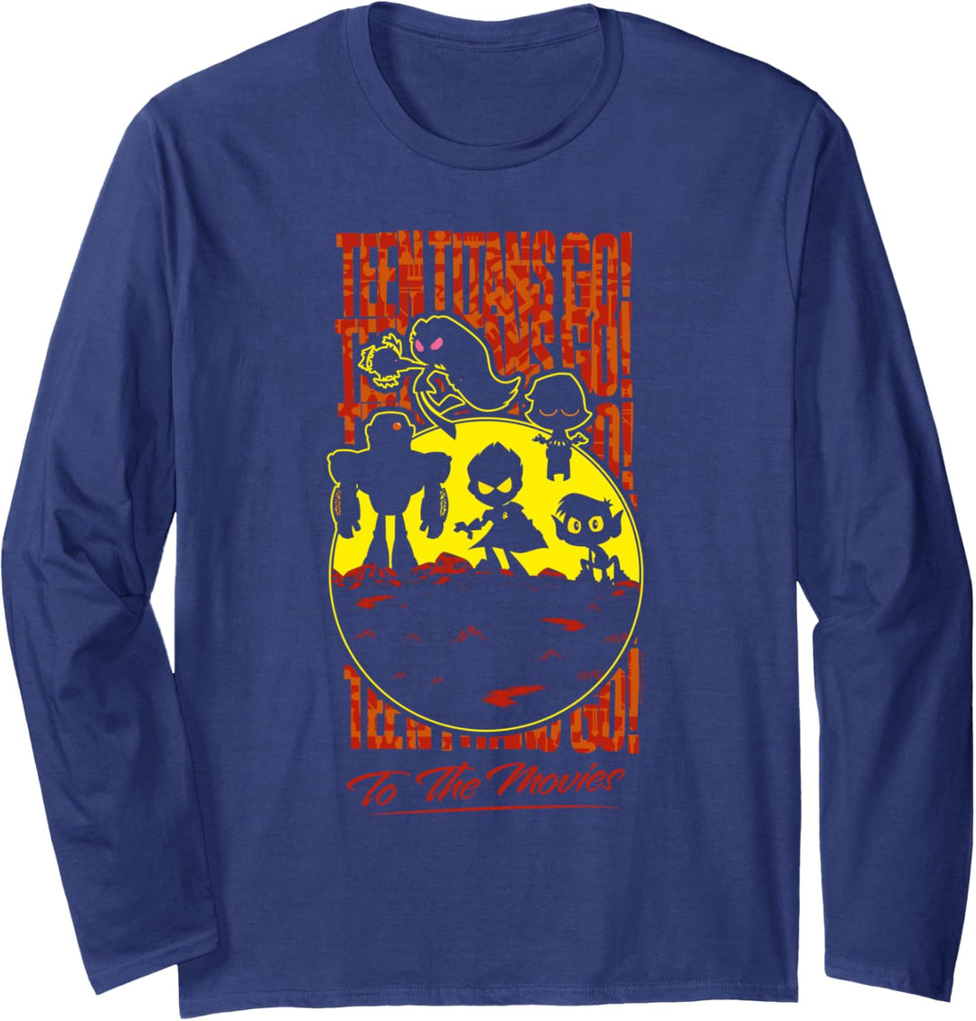 Teen Titans Go! Titans Silhouette Langarmshirt