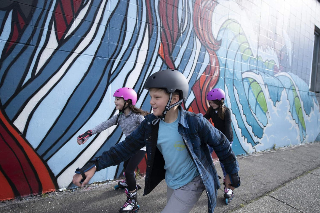 K2 Skates Raider Pro Inline Skates M (EU: 32-37 / UK: 13-4 / US: 1-5) black - blue - orange, M (EU: