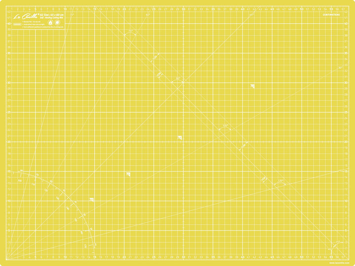 La Canilla Schneidematte A2 Selbstheilend (60x45 cm - 24x18") Cutting Mat Schneideunterlage für Bast