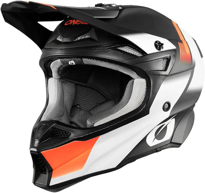 O'NEAL 10SRS Hyperlite Helm, Black/Neon Yellow