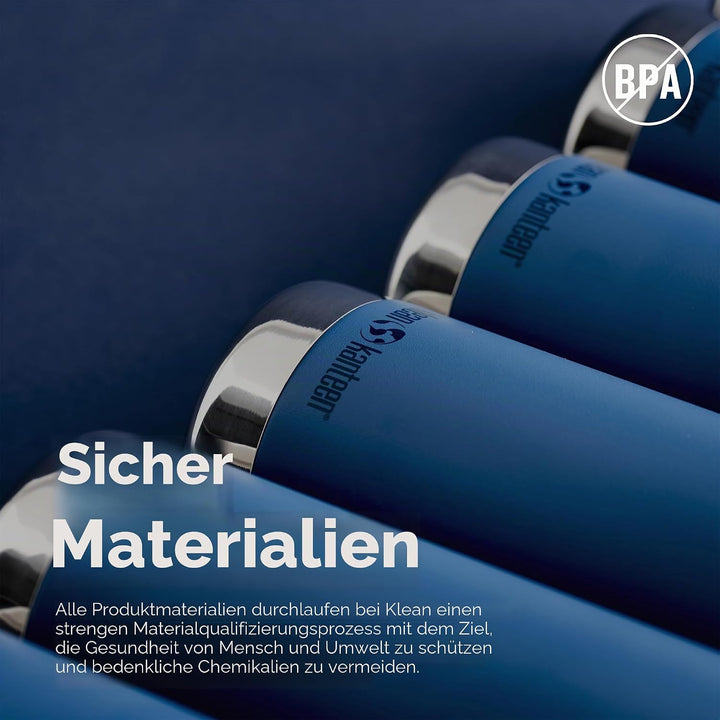 Klean Kanteen Herren tkwide Vi Trinkflasche Einheitsgrösse Real Teal, Einheitsgrösse Real Teal