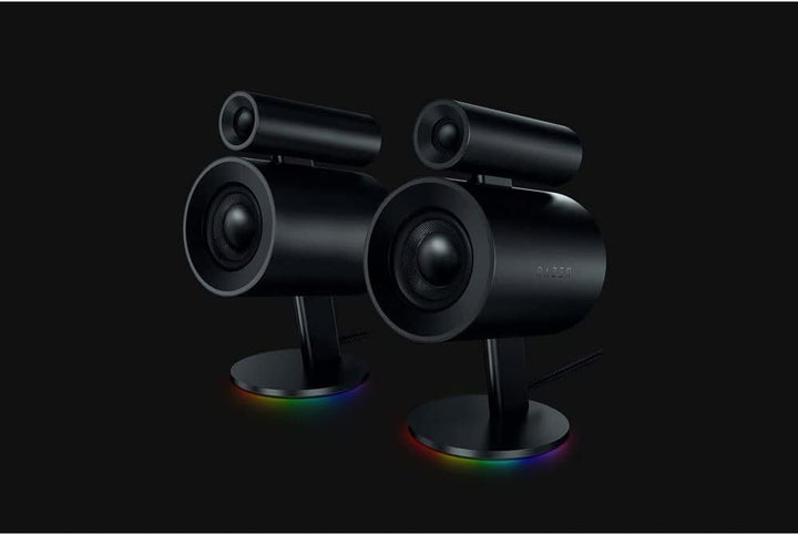 Razer Nommo Pro - 2.1 Virtual Surround Premium Gaming und Heimkino Lautsprecher System mit THX-Zerti
