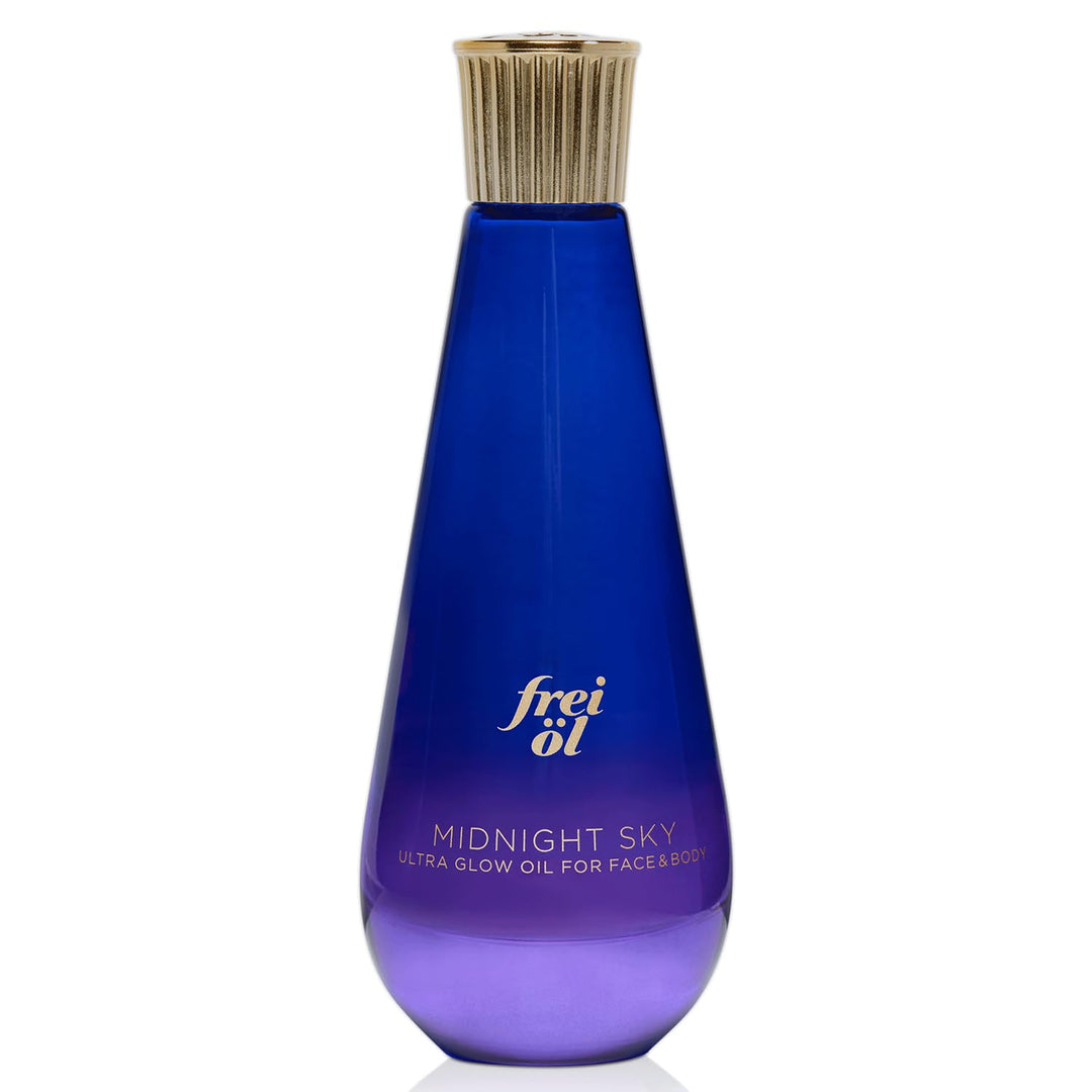 frei öl – ULTRA GLOW ÖL Midnight Sky mit elegantem Duft - für Gesicht & Körper für mehr Glow & sicht