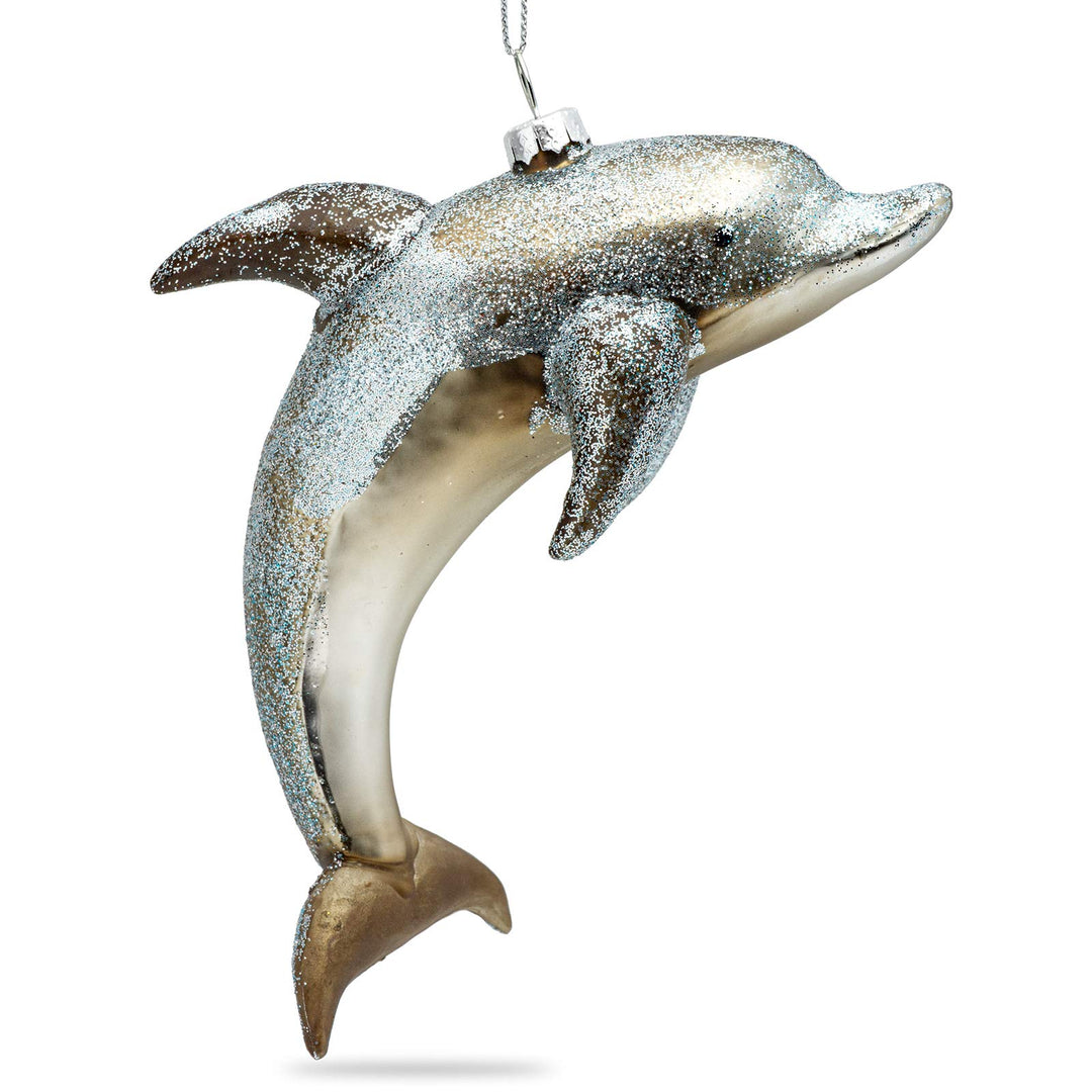 SIKORA Delphin besondere Weihnachtskugel Glas Christbaumschmuck Deko Figur Weihnachten Anhänger Orna