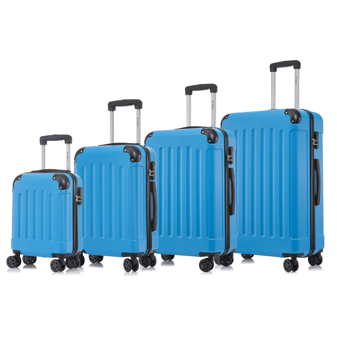 Koffer Suitcase Set, Trolley Reisekoffer, Rollkoffer Handgepäck, Kofferset, Gepäckset mit 4 Rollen 3