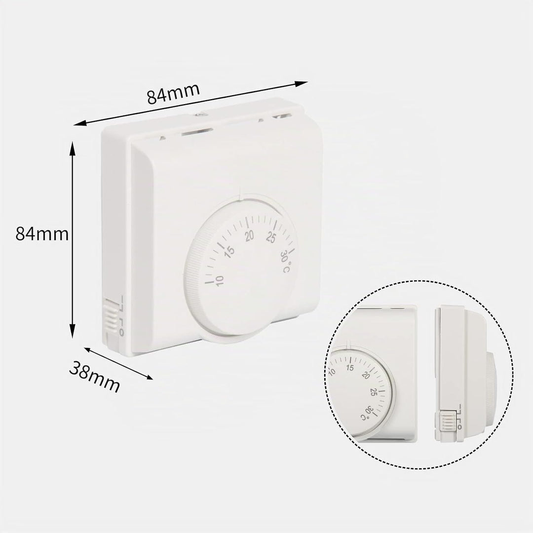 Acogedor Raumthermostat, Universal Standard Raumthermostat, Mechanischer Raumthermostat, energiespar