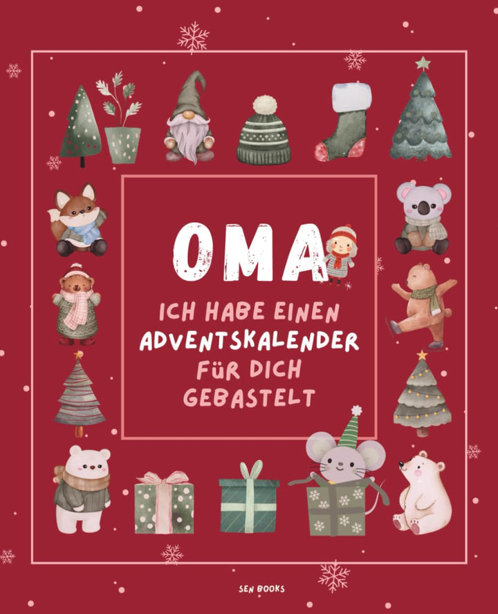 OMA ich habe einen Adventskalender für dich gebastelt – Mitmach Adventskalender für Oma und EnkelInn