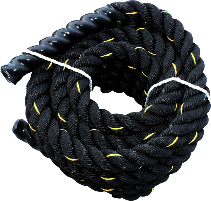 Lisaro Battling Rope, Battle Rope (Trainingsseil) - 3 Längen (Trainingsseil (9, 12 oder 15 m) in Sup