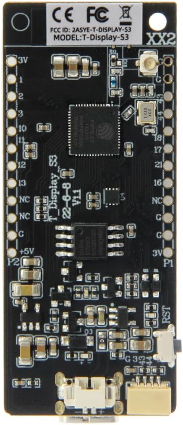 LILYGO T-Display-S3 ESP32-S3 ST7789 LCD-Display TTGO Entwicklungsplatine ESP32-S3 Nicht lötbare Stif