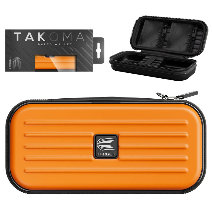 Target Darts Takoma Regular Darts Case - Holds x 1 Satz Darts Brieftasche, Orange