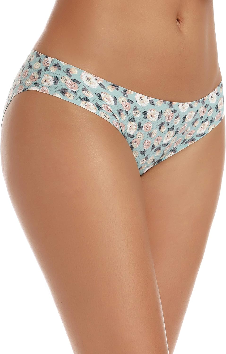 VOENXE Nahtlose Unterhosen Damen,Seamless Stretch Bikini Slip Panty,Ohne Naht Frauen Unterhose,No Sh