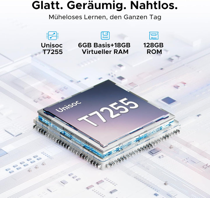 DOOGEE U12 Android 16 Tablet 12 Zoll, 9000mAh, 90Hz Display, Gemini AI, UNISOC T7255 Octa Core Table