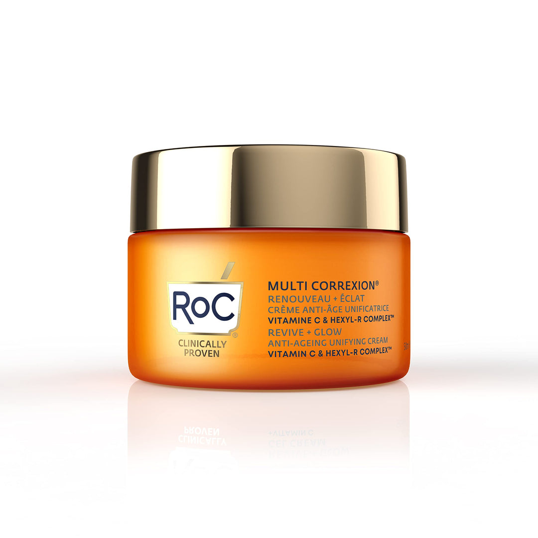 RoC - Multi Correxion Vitamin C Vereinheitlichende Crème - Glättet Falten - Verbessert Hautton und T