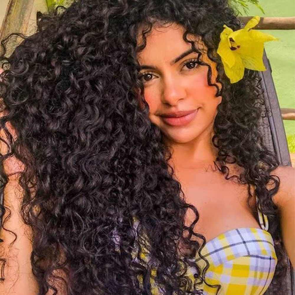 Curly Weave Bundles Human Hair, 28 28 28 Inch Curly 3 Bundles Human Hair, Unprocessed Brazilian Kink