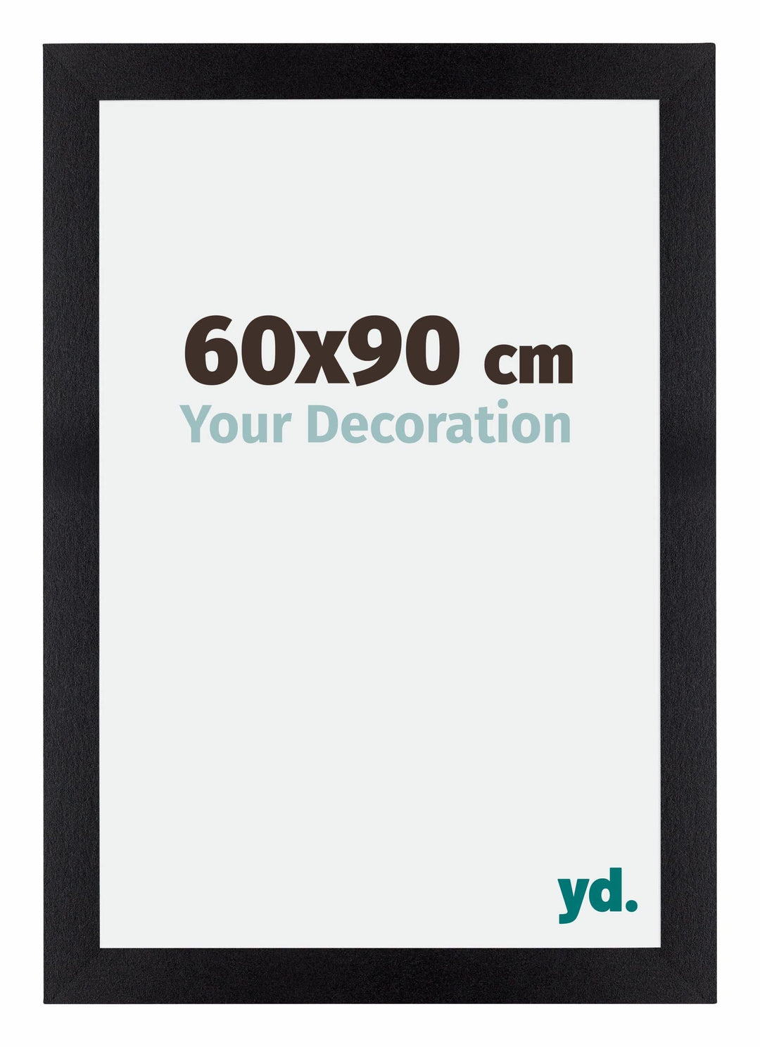 yd. Your Decoration - Bilderrahmen 60x90 cm - Bilderrahmen aus MDF mit Acrylglas - Antireflex - Ausg