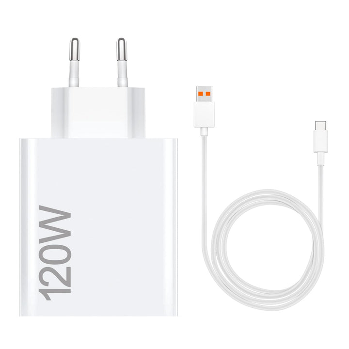 120W TURBOCHARGE Ladegerät USB C Ladekabel Schnellladegerät HyperCharge Netzteil Adapter für Xiaomi