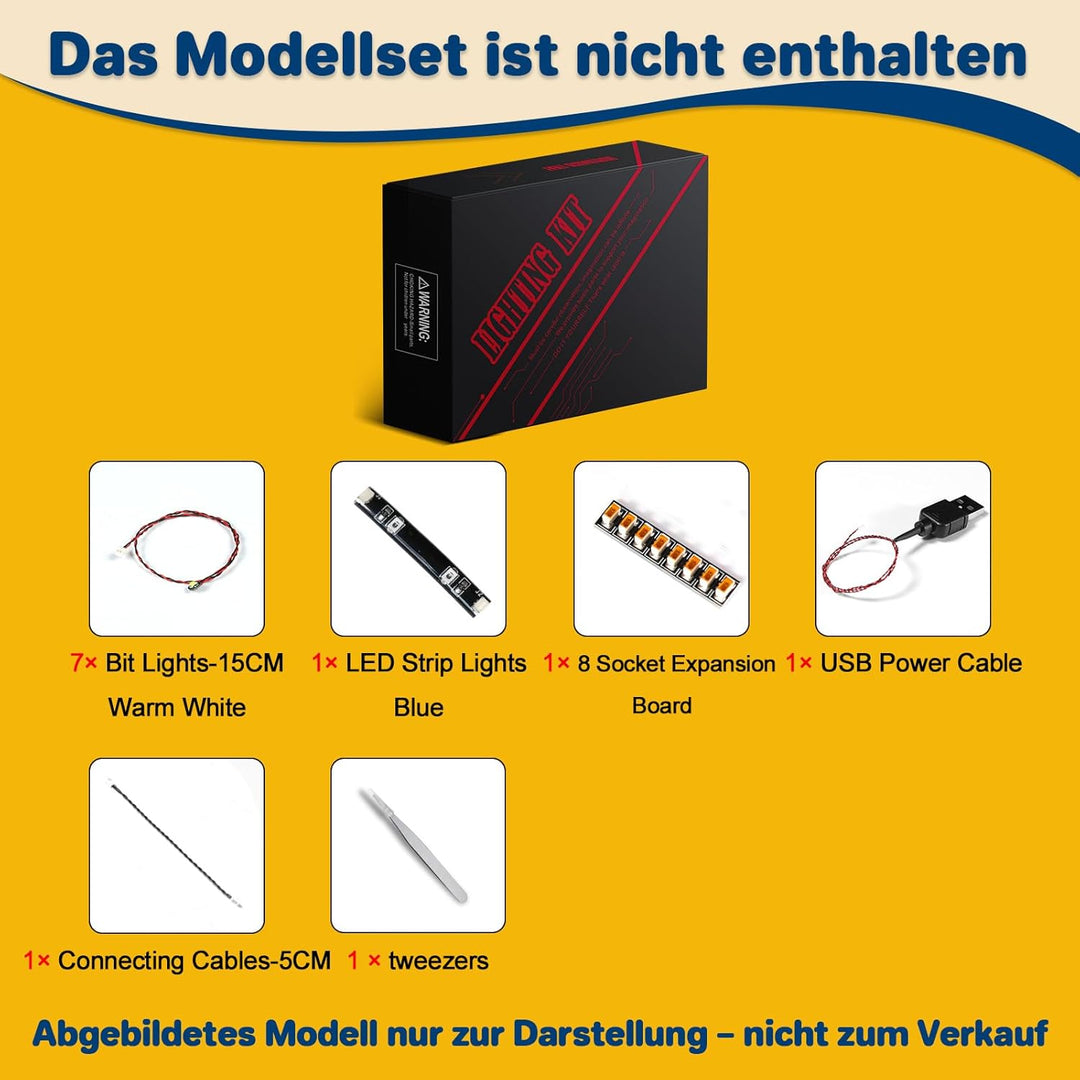 Led Licht Set für Lego Harry Potter Hedwig,Led Dekorations Beleuchtungs Set für Lego 75979 Harry Pot