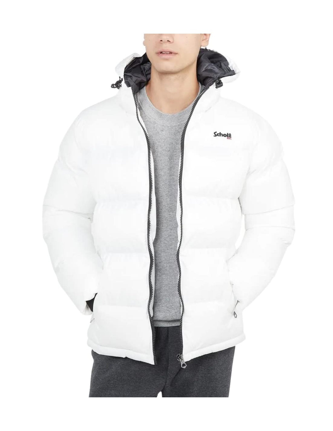 Schott NYC Unisex Idaho2 Jacke XS Weiss, XS Weiss