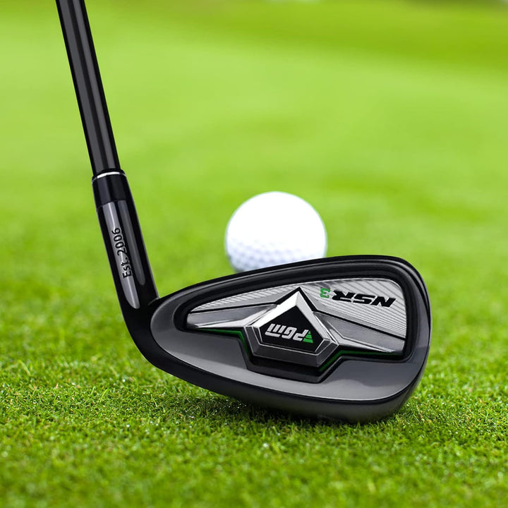 PGM Golfschläger NSR III Golf Iron Thru Gap Wedge mit Graphitschäften für Rechtshänder - S/R Flex R