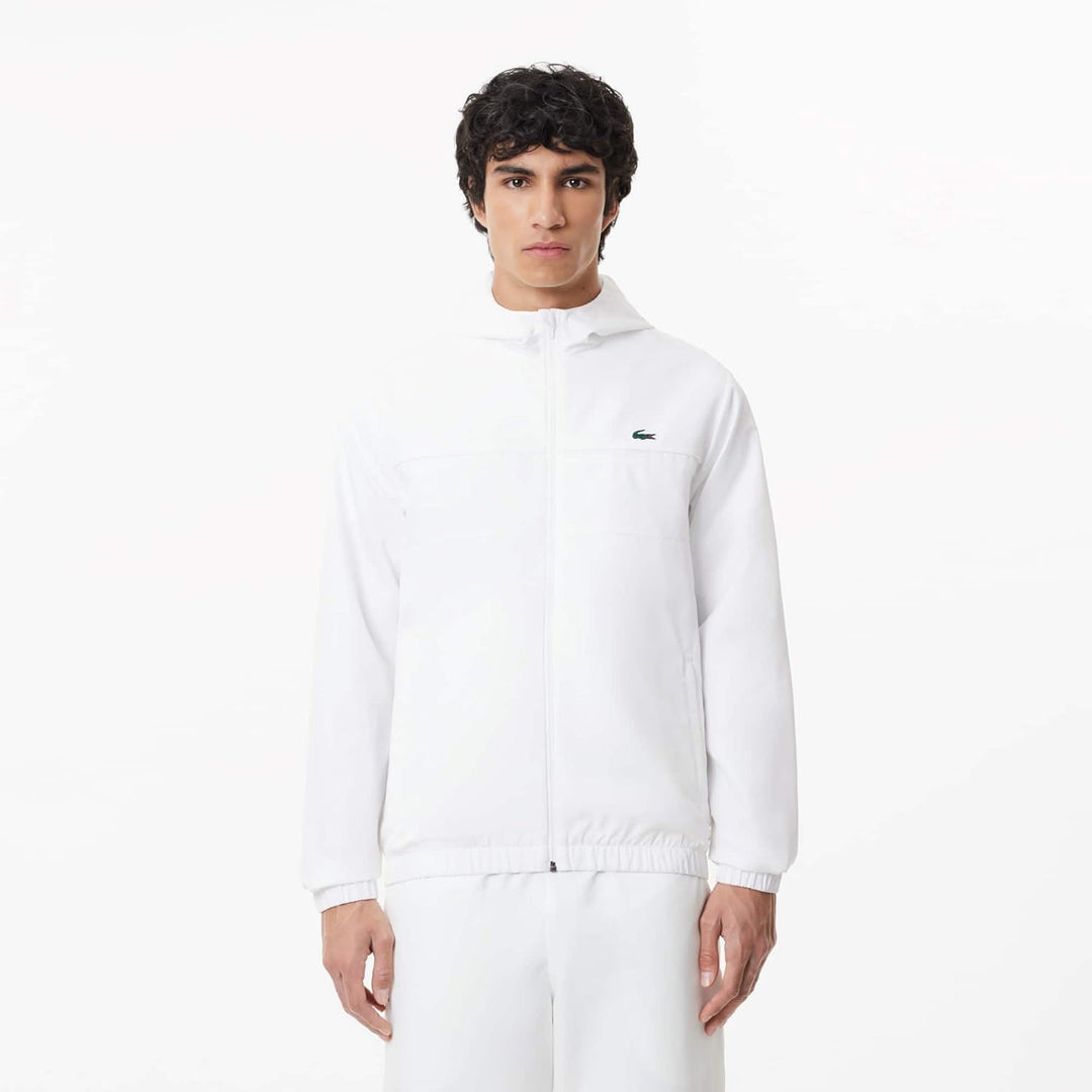 Lacoste Herren ärmellose Jacke 8 BLANC/BLANC-BLANC, 8 BLANC/BLANC-BLANC