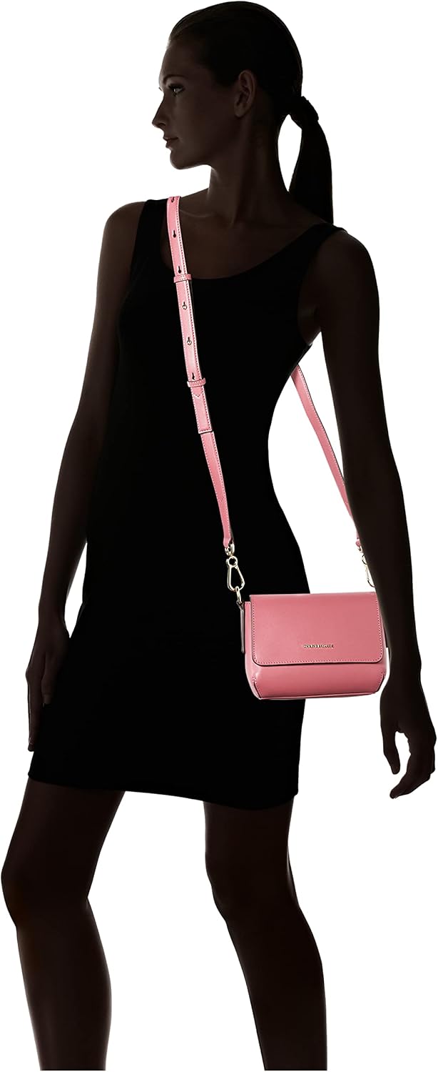 Mandarina Duck Damen Luna Schultertasche, 20x14,5x10 (L x H x W) Blush, Blush