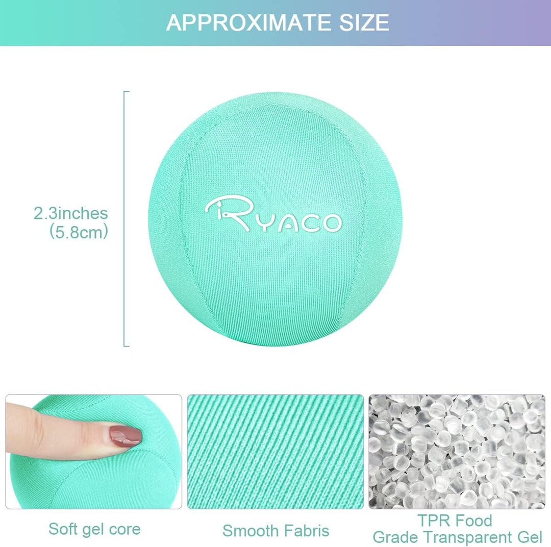 RYACO Handtherapie-Übungs-Stressball-Bundle – 3er-Set – Stressball mit dynamischem Widerstand und Gr