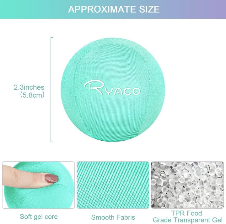 RYACO Handtherapie-Übungs-Stressball-Bundle – 3er-Set – Stressball mit dynamischem Widerstand und Gr