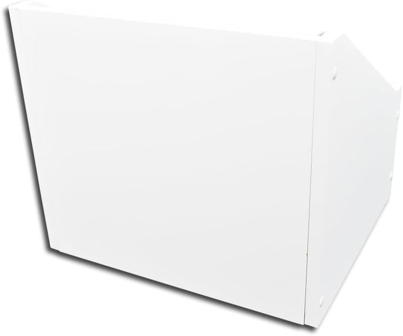 Protected LP Schallplatten Holz Box weiss 2. Wahl