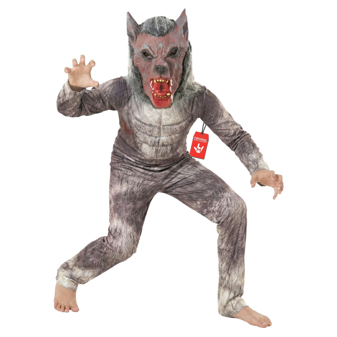 Morph Halloween Kostüm Kinder, Werwolf Kostüm Kinder, Kostüm Werwolf Kinder, Werwolf Kinder Kostüm,