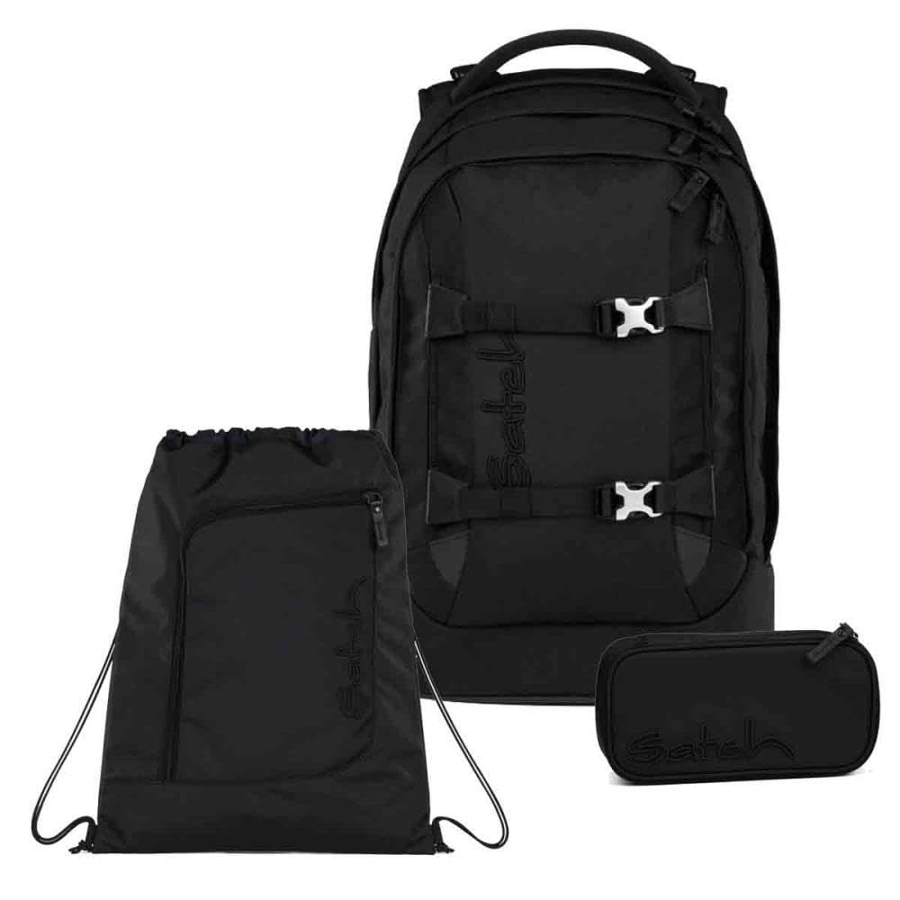 Satch Pack Nordic Skandi Edition Schulrucksack Set 3tlg. inkl. Schlamperbox und Sportbeutel (Nordic