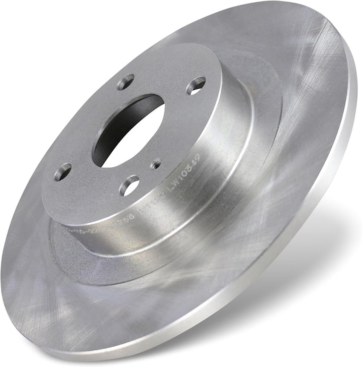 Bremsenset Hinterachse inkl. Bremsscheiben Ø 261 mm Voll + Bremsbeläge Hinten, Passend für MAZDA 323