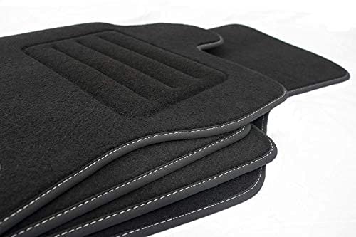 Velour Fussmatten Satz für Toyota IQ (2008-2015) - Premium Qualität - 4-teilig - Passgenau