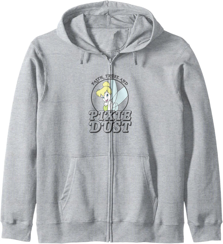 Disney Peter Pan Tinker Bell Faith Trust Pixie Dust Kapuzenjacke