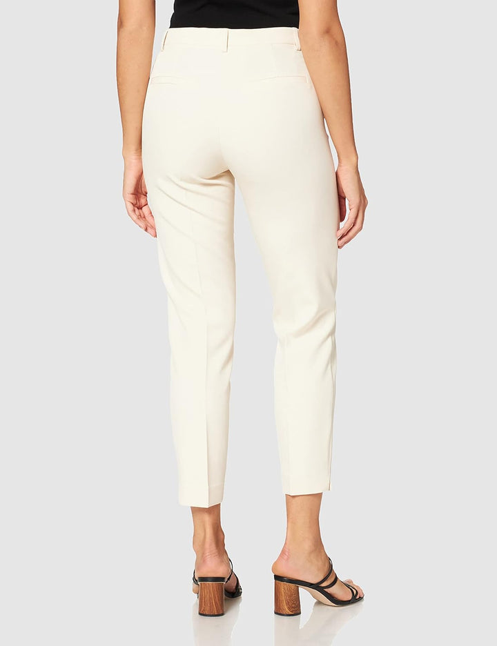 ICHI IHLEXI PA3 Damen Hose Stoffhose mit Stretch gerader Schnitt mit Elastikbund 38 121403/Cloud Dan