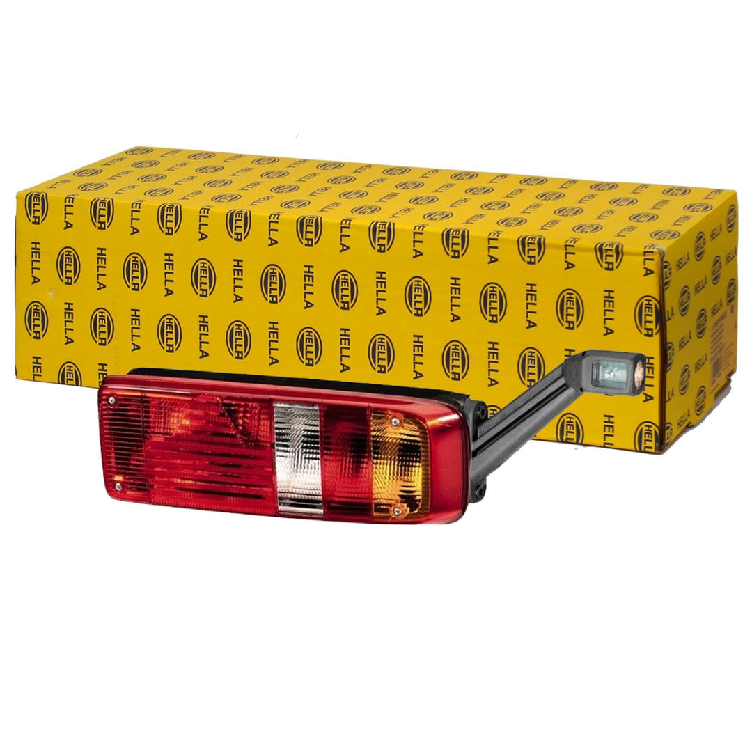 HELLA - Heckleuchte - EasyConn I Hybrid - Hybrid - 24V - Anbau/geschraubt - Lichtscheibenfarbe: mehr