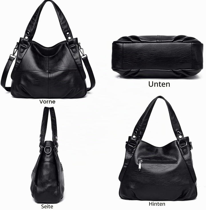 Sacmill Damen Handtasche Grosse Leder Damenhandtasche Umhängetaschen Designer Schultertasche Hobo Ta