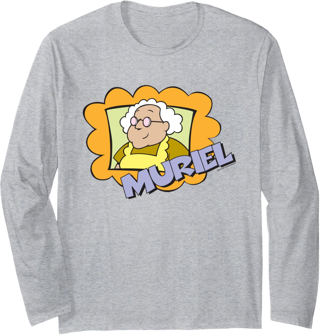 Courage the Cowardly Dog Muriel Langarmshirt