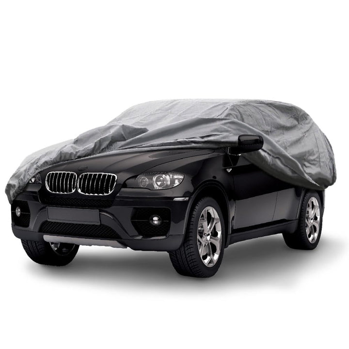 Abdeckplane 4 x 4 – aussen 572 x 203 x 160 cm, 572 x 203 x 160 Grau