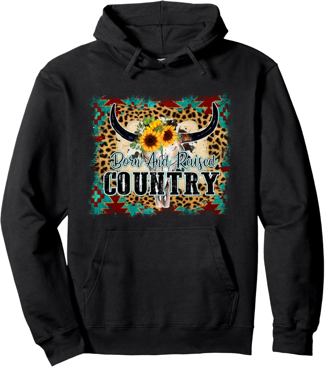 Country Western Cactus Sonnenblume Bekleidung Damen Mädchen Pullover Hoodie