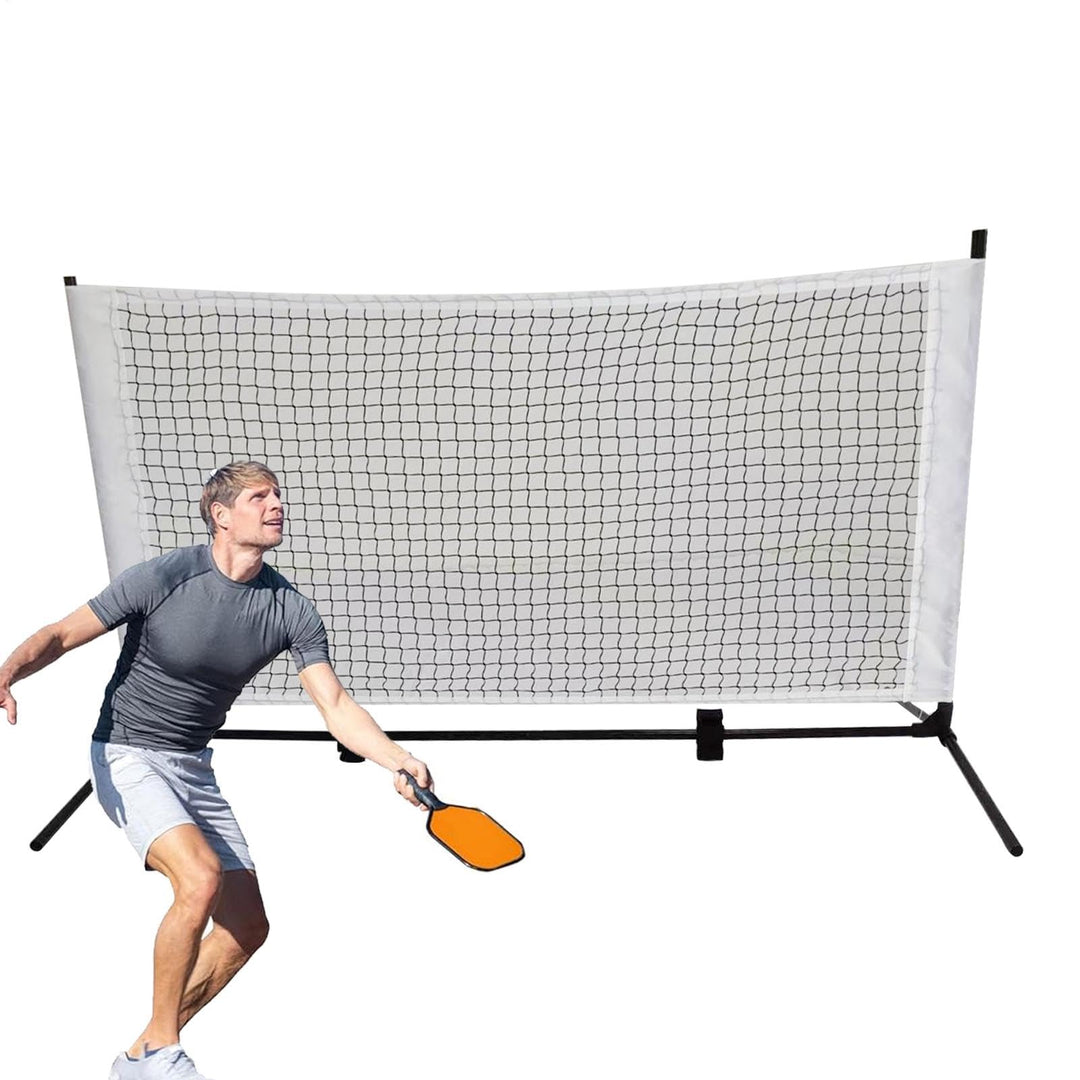 Portable Pickleball Net, Compact Tennis Ball Trainer Net, Quick Setup Home Equipment, Pickleball Equ