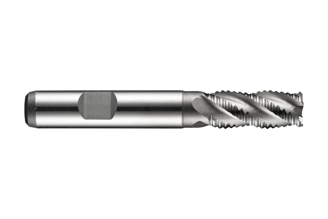 Dormer C4077.0 Schaftfräser, hell, beschichtet, Kobalt HSS PM, 7 mm Kopfdurchmesser, 16 mm Flötenlän
