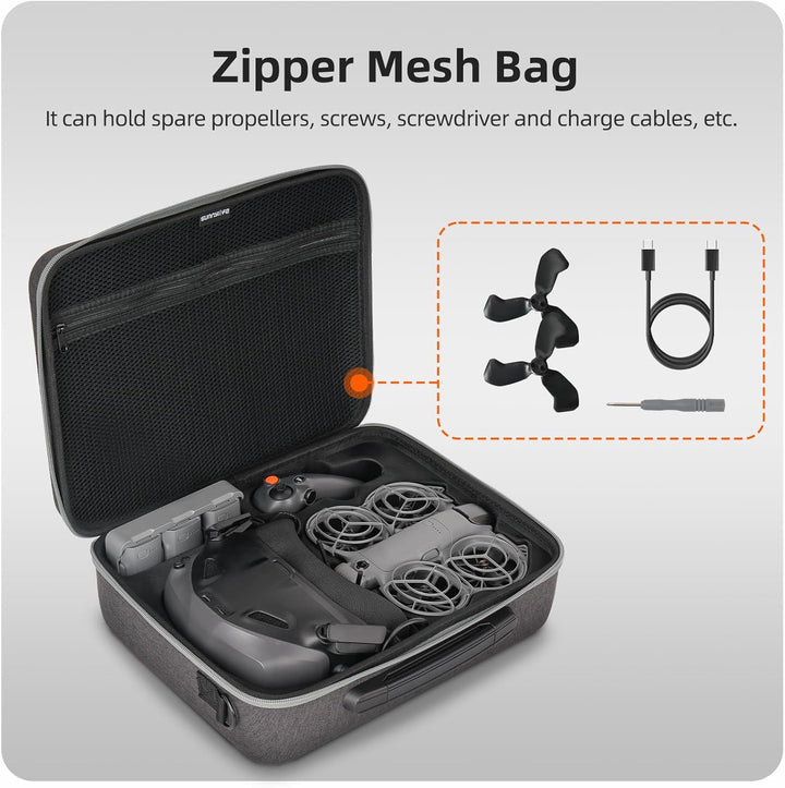 Schutzhülle für DJI Neo 2 Bundle Motion Fly More Transporttasche für Drohne, Umhängetasche, tragbar,