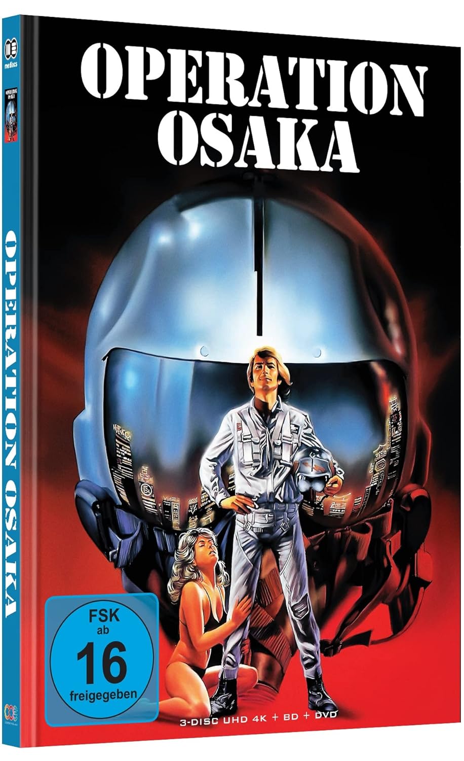 Operation Osaka - Mediabook - Cover B - Limited Edition auf 333 Stück (4K Ultra HD) (+ Bluray+DVD) [