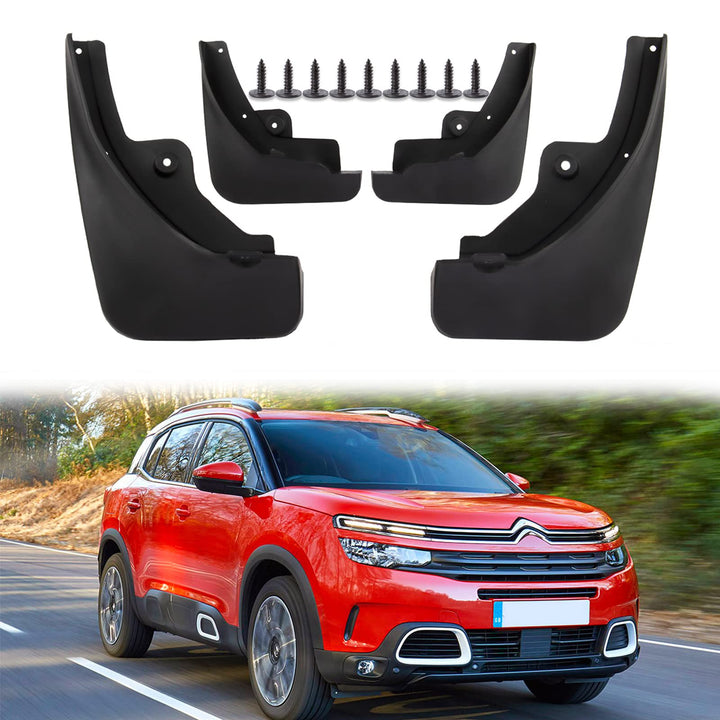 Psler Auto Schmutzfänger Kotflügel Spritzschutz Kit für Aircross C5 Citroen Aircross C5, Citroen Air