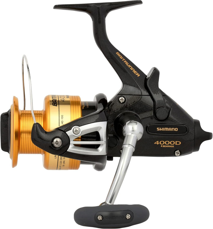 Shimano Baitrunner D Spinnrolle (4.8:1) 16 Pounds/350 Yards 12000D, 16 Pounds/350 Yards 12000D