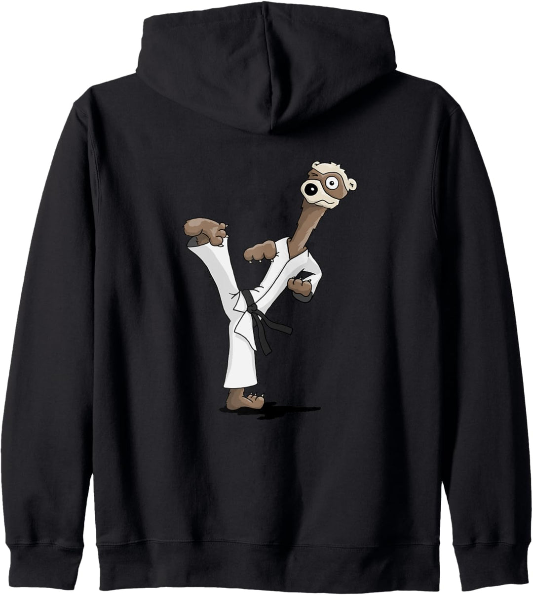 TaeKwonDo Frettchen Kampfsport Kung-Fu Sidekick Kapuzenjacke