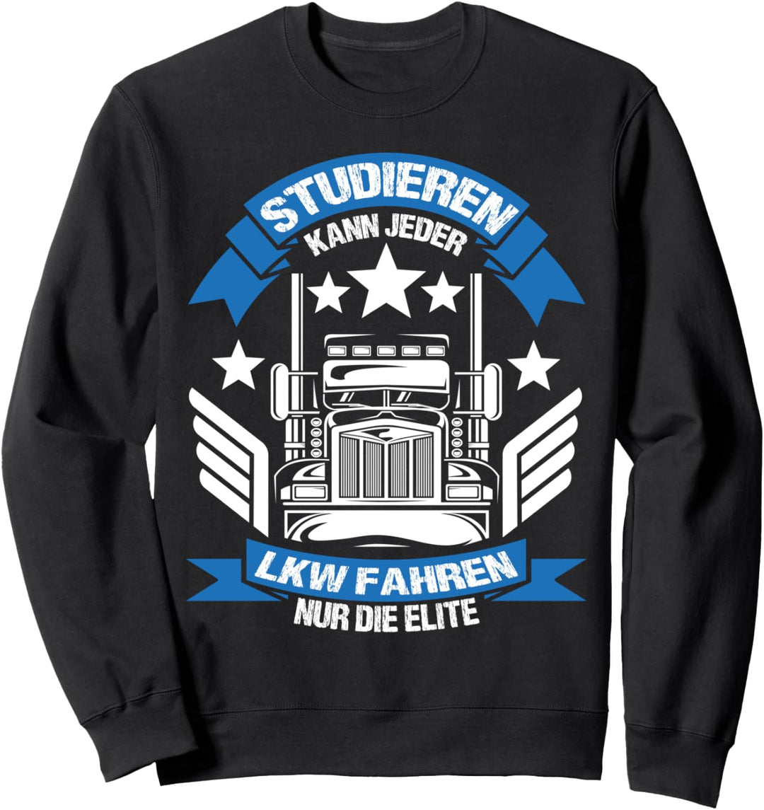 LKW Fahrer Brummi Kraftfahrer Namensschild LKW Zubehör Sweatshirt