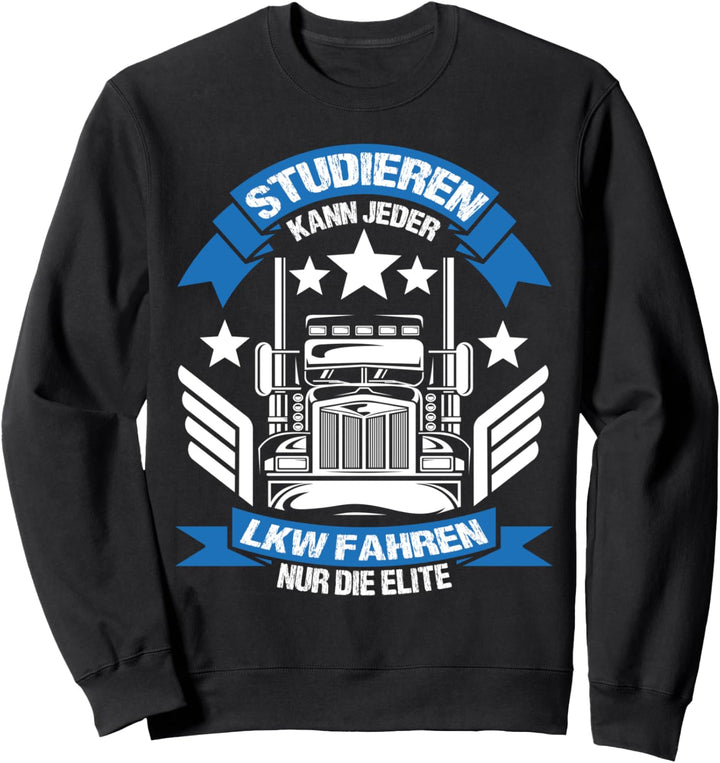 LKW Fahrer Brummi Kraftfahrer Namensschild LKW Zubehör Sweatshirt